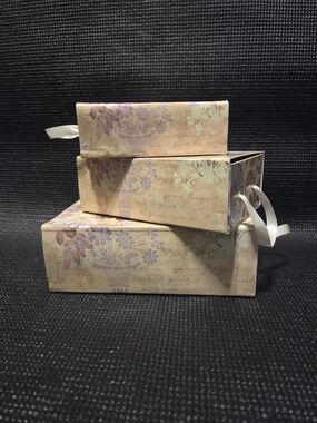 Rare Terri Conrad Tin Nesting Boxes